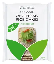 Organic Rice Cakes No Added Salt 130g (Clearspring)
