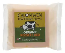 Organic Rossett Red Cheese 200g (Calon Wen)
