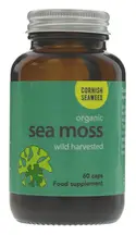 Organic Sea Moss x 60 Capsules (The Cornish Seaweed Company)