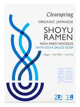 Organic Japanese Shoyu Ramen Noodles 210g (Clearspring)