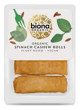 Organic Spinach Cashew Rolls 200g (Biona Chilled)