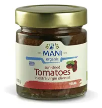 Organic Sun-Dried Tomatoes in Olive Oil 180g (Mani)