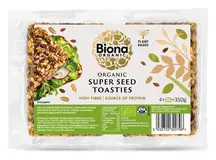 Organic Super Seed Toasties 350g (Biona)