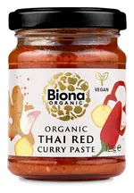 Organic Thai Red Curry Paste 125g (Biona)