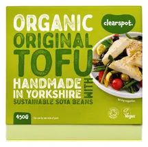 Organic Plain Tofu 450g (Clearspot)