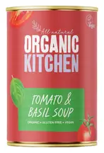 Organic Tomato & Basil Soup 400g (Organic Kitchen)