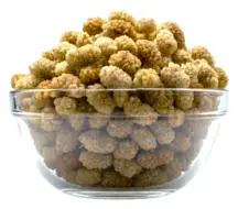 Organic White Mulberries 10kg (Bulk)