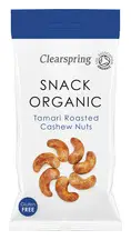Organic Yaemon Tamari Roasted Cashew Nuts 30g (Clearspring)