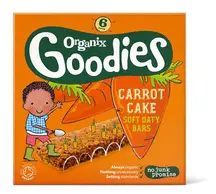 Carrot Cake Goodies Oat Bar 6x30g (Organix)
