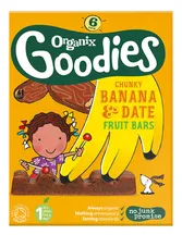 Date & Banana Chunky Fruit Bar 6x17g (Organix)