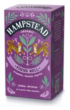 Organic Focus Well 20 Sachets 40g (Hampstead Tea)