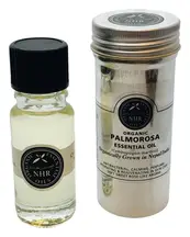 Organic Food Grade Palmarosa Oil 10ml (NHR Organic Oils)