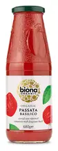 Organic Passata Basilico 680g (Biona)