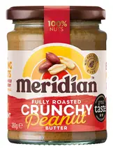 Crunchy Peanut Butter 280g (Meridian)