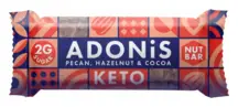 Pecan, Hazelnut & Cocoa Bar 35g (Adonis)