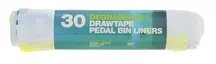 Pedal Bin Liners Drawtape 20L (D2w)