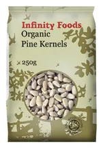 Organic Pine Nuts/Kernels 250g (Infinity Foods)