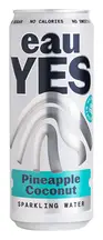 Pineapple Coconut Sparkling Mineral Water 330ml (eauYES)