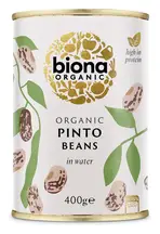 Organic Pinto Beans in Water 400g (Biona)