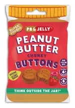 PB & Jam Peanut Butter Buttons 20g (Superfoodio)