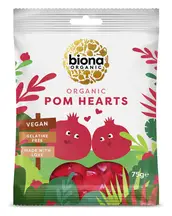 Organic Pomegranate Hearts 75g (Biona)