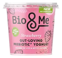 Prebiotic Strawberry Yoghurt 350g (Bio&Me)