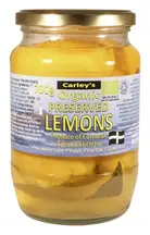 Organic Preserved Lemons 700g (Carley's)