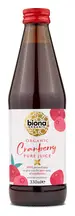 Organic Pure Cranberry Juice 330ml (Biona)