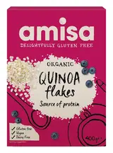 Organic Gluten Free Quinoa Flakes 400g (Amisa)