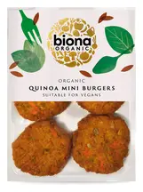Organic Quinoa Mini Burgers 195g (Biona)