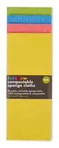 Rainbow Compostable Sponge Cloths 4 pack (Ecoliving)