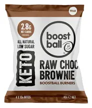 Raw Chocolate Brownie Bites 40g (Boostball)