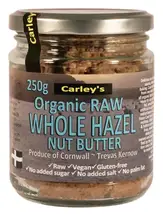 Organic Raw Hazelnut Butter 250g (Carley's)