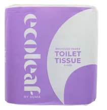 Recycled Toilet Paper 4 Pack (Ecoleaf)