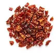 Pepper: Chopped Red Bell Peppers 50g (Hampshire Foods)