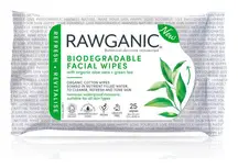 Organic Refreshing Facial Wipes, 25 Wipes (Rawganic)