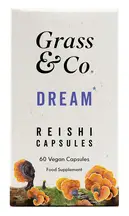 Organic Reishi Mushrooms with Magnesium 60 Capsules (Grass and Co)