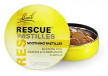 Rescue Remedy Orange & Elderflower Pastilles 50g (Bach Rescue Remedy)