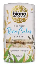 Organic Rice Cakes with Salt 100g (Biona)