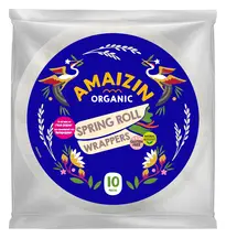 Organic Spring Roll Wrappers 100g (Amaizin)