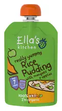 Stage 2 Apple and Mango Rice Pudding, Organic 80g (Ella's Kitchen)