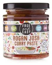 Rogan Josh Curry Paste 190g (Free & Easy)
