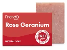 Rose Geranium Soap 95g (Friendly Soap)
