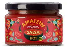 Organic Salsa Hot Dip 260g (Amaizin)