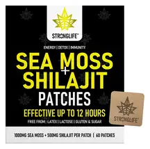 Sea Moss + Shilajit x 60 Patches (Stronglife)