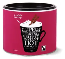 Fairtrade Seriously Velvety Instant Hot Chocolate 1kg (Clipper)