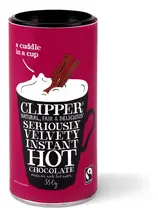 Fairtrade Seriously Velvety Instant Hot Chocolate 350g (Clipper)
