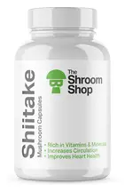 Shiitake Mushroom 90 Capsules (The Shroom Shop)