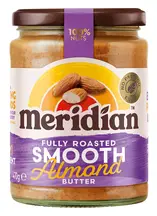Smooth Almond Butter 470g (Meridian)