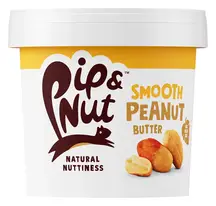 Smooth Peanut Butter 1kg (Pip & Nut)